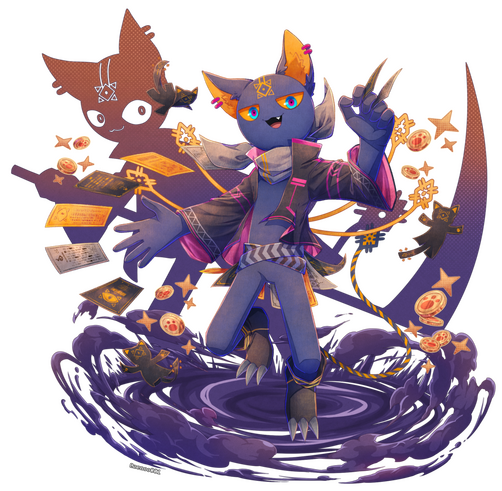 cel shading/full body/effect